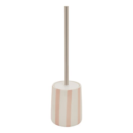 Четка за тоалетна 5five Strio, Доломит, 39 cm, Розова