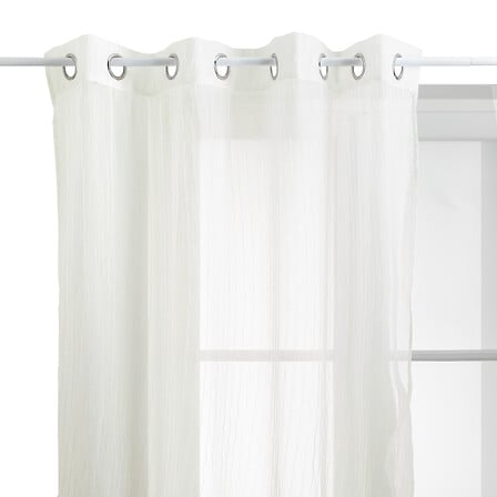 Sheer curtain Mila 140 x 240 cm white
