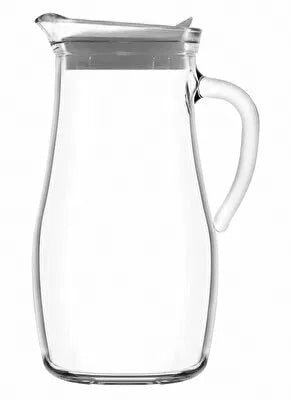 Üvegkancsó LAV Misket, 1800 ml, Szürke fedél