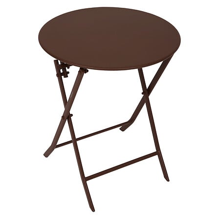 Round folding table Greensboro 2 seats ebony