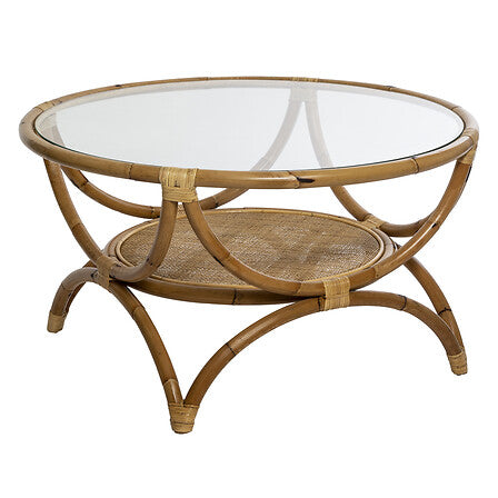 Холна маса atmosphera Farah, 90 cm, Ратан