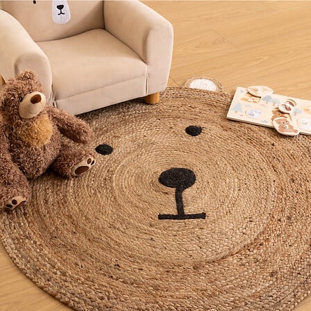 Детски килим Atmosphera Bear, 100 cm