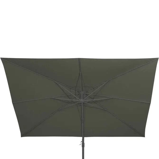 Градински чадър със странична стойка Hesperide Melhia, Накланящ се, Olefin, 3x3 m