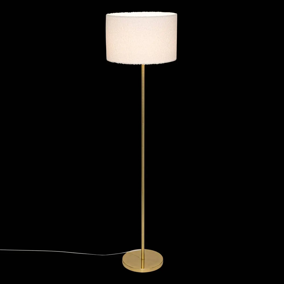 Лампион atmosphera Tina, Текстил, Бял, 150 cm