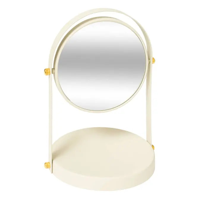 Огледало за баня 5five Ivory, Кръгло, Pivot Duo