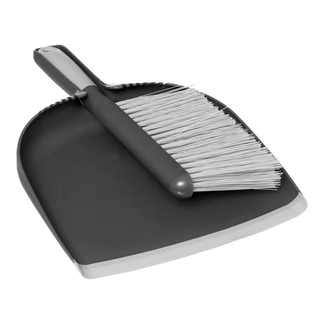 Лопатка и четка 5five, Сива, Пластмаса