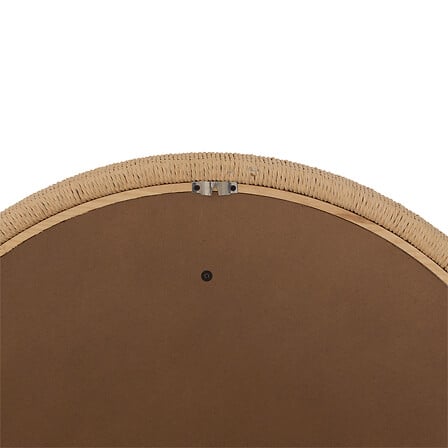 Огледало atmosphera Laia, Ø81.5 cm, Въже, MDF
