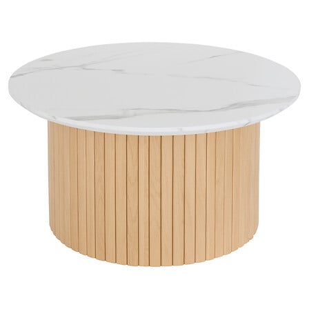 Холна маса atmosphera Homelya, Мраморен ефект, 70 cm, MDF
