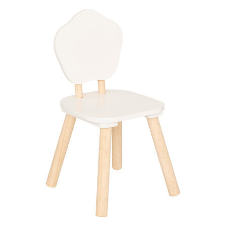 Детски стол atmosphera Douceur Organic, MDF, Бял