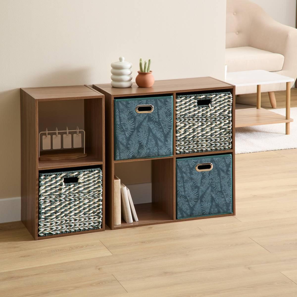 Кутия за съхранение 5five Noela Mix'n Modul, Полипропилен, 31x31x31 см, Каки