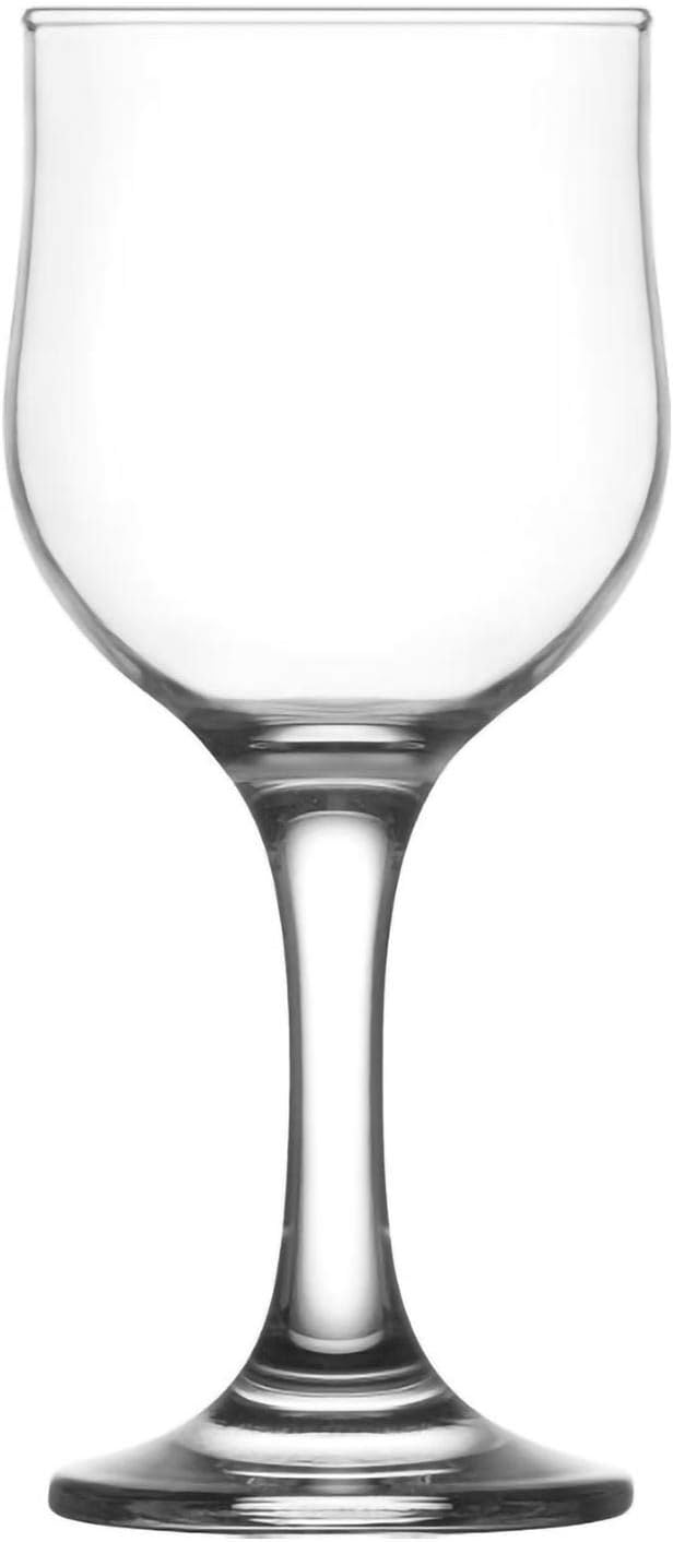 Vörösboros pohárkészlet LAV Nevakar, 330 ml, 6 db