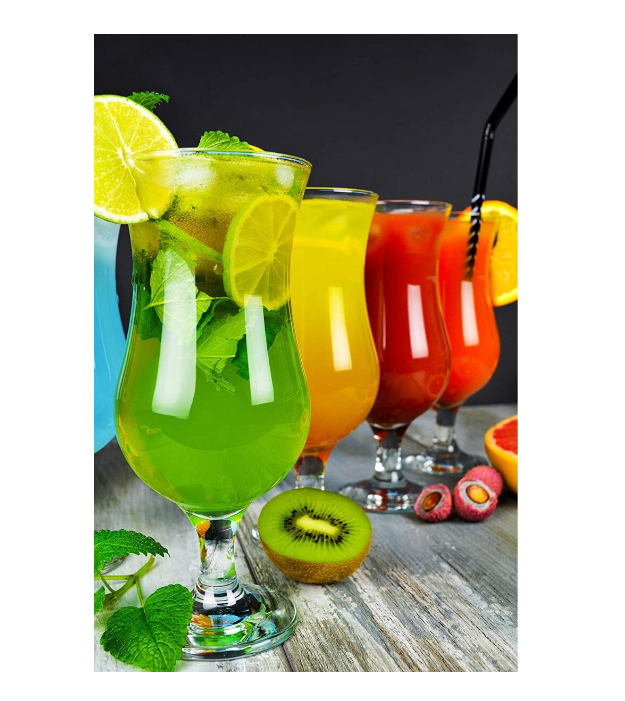 Koktélos pohár szett LAV Fiesta, 460 ml, 6 db