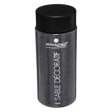 Декоративен пясък atmosphera, Мрамор, 750 g, Тъмносив