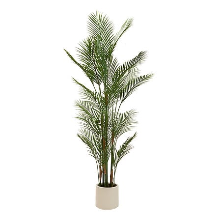 Изкуственo растение atmosphera Merlo Palm, 180 cm, Керамика