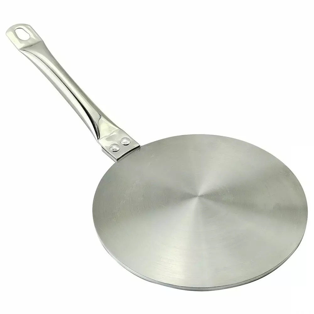 Indukciós főzőlap adapterlap KingHoff 1697, 14,5 cm, Univerzális, Inox
