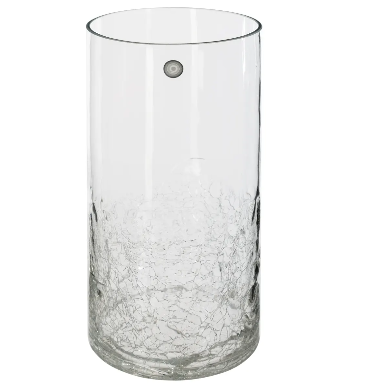 Ваза atmosphera Crackle, Стъкло, 30 cm