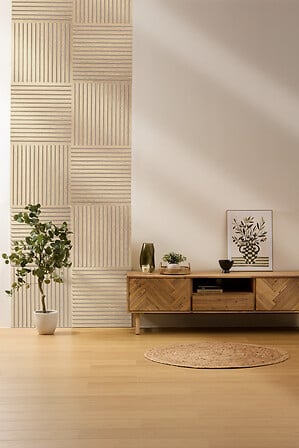Акустичен декоративен стенен панел atmosphera Colva, MDF, 60x60 cm