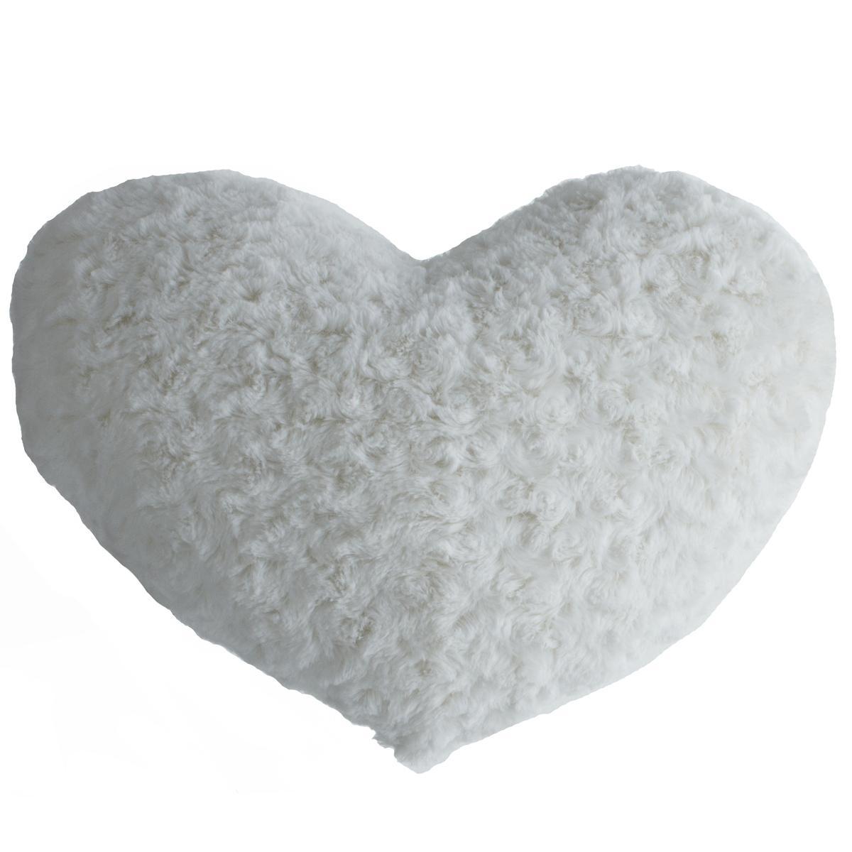 Декоративна възглавница atmosphera Heart, Букле, 28x36 cm