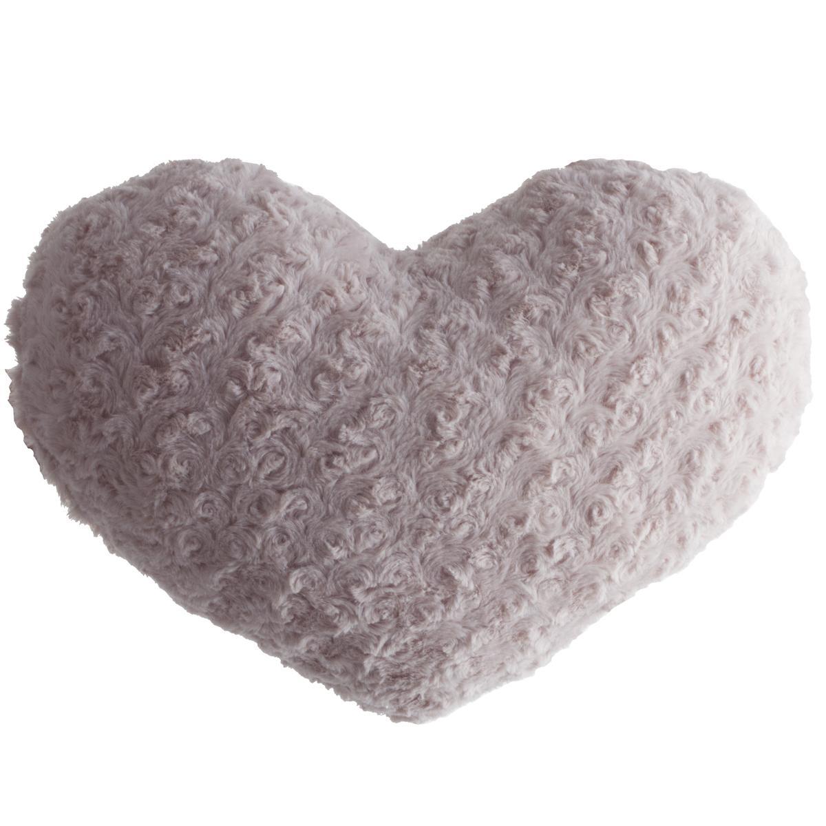Декоративна възглавница atmosphera Heart, Букле, 28x36 cm