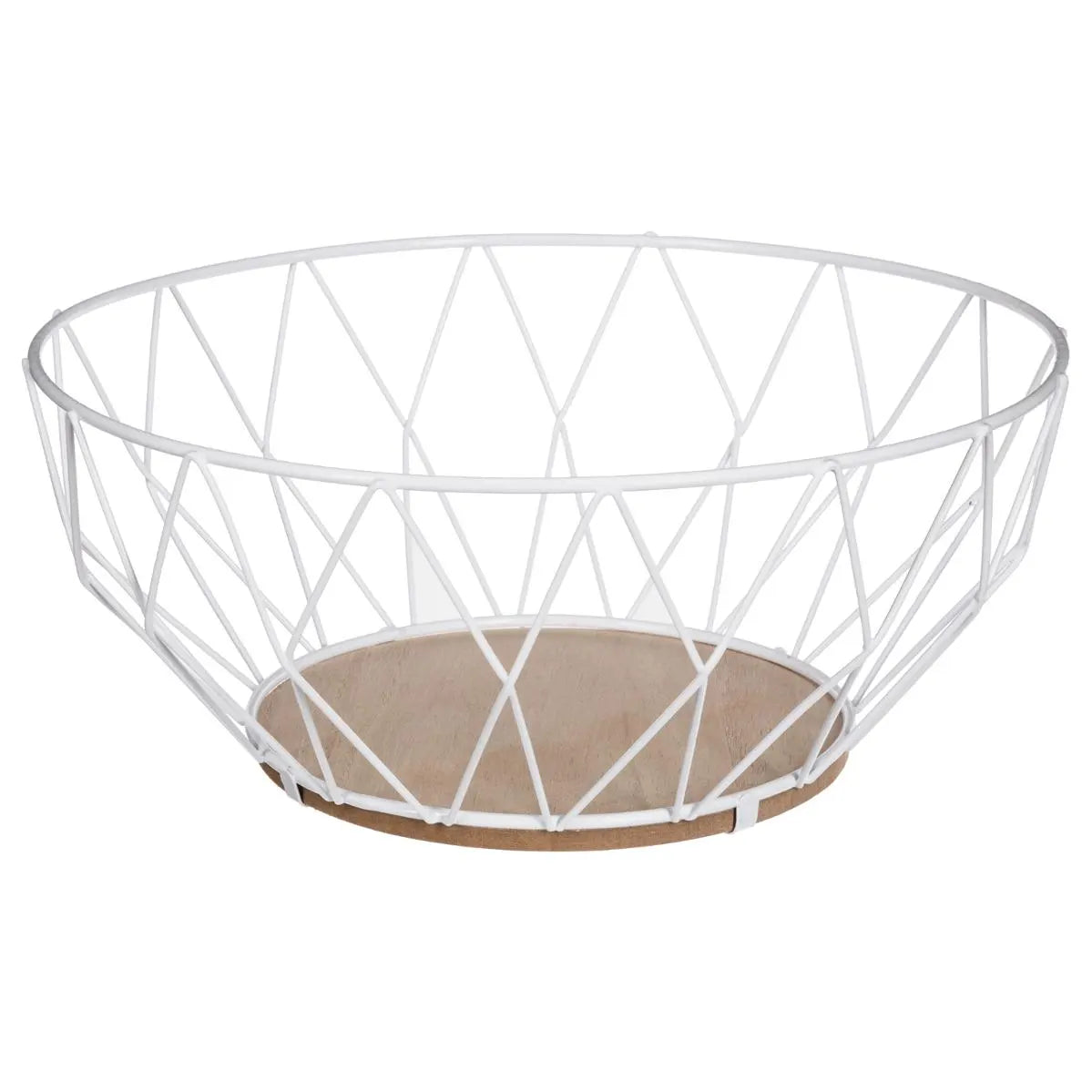 Купа за плодове 5five Daimond, Метал+MDF, 28х12 cm