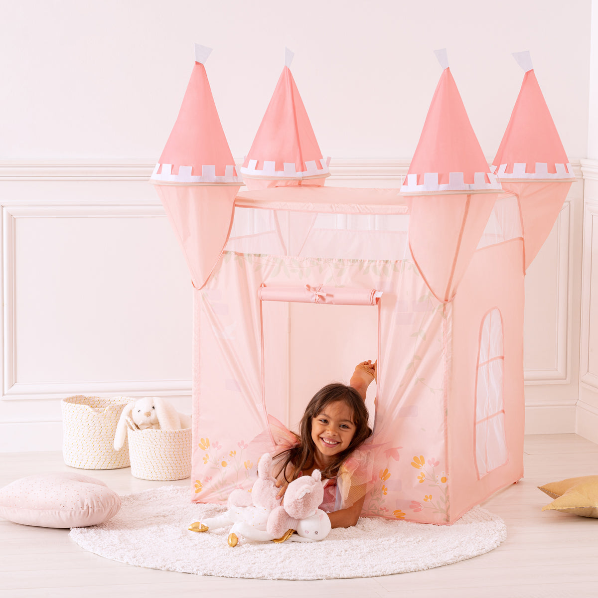 Детска палатка atmosphera Princess Castle, 130x78 cm