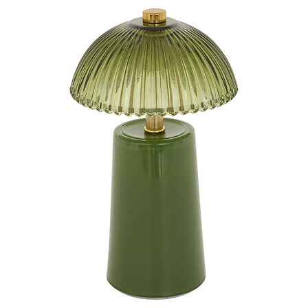 Настолна лампа atmosphera Olie, LED, Стъкло, 19 cm, Асорти