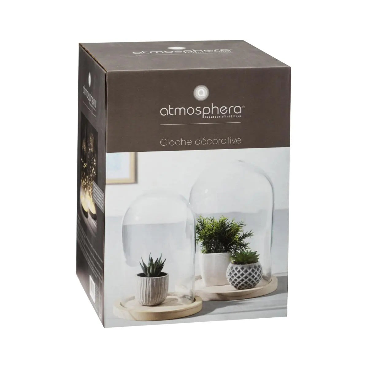atmosphera Cloche váza, 26 cm