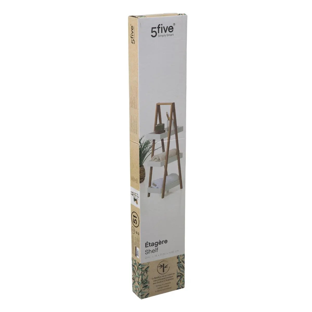Етажерка 5five Natureo, 3 нива