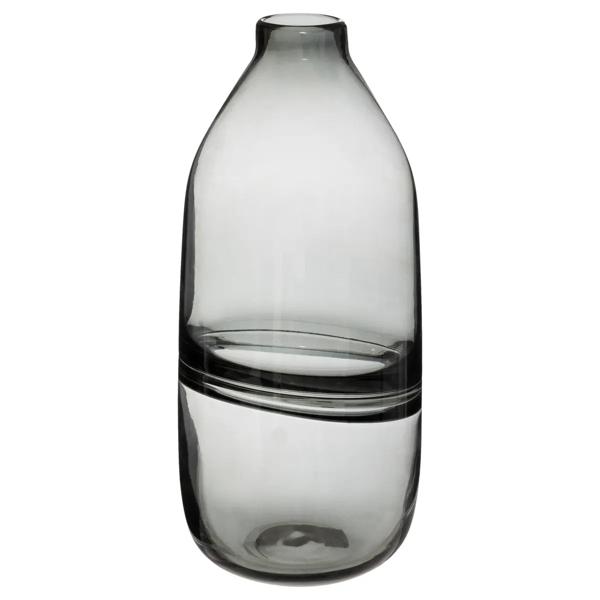 Ваза atmosphera Line, 30cm, Стъкло, Сив