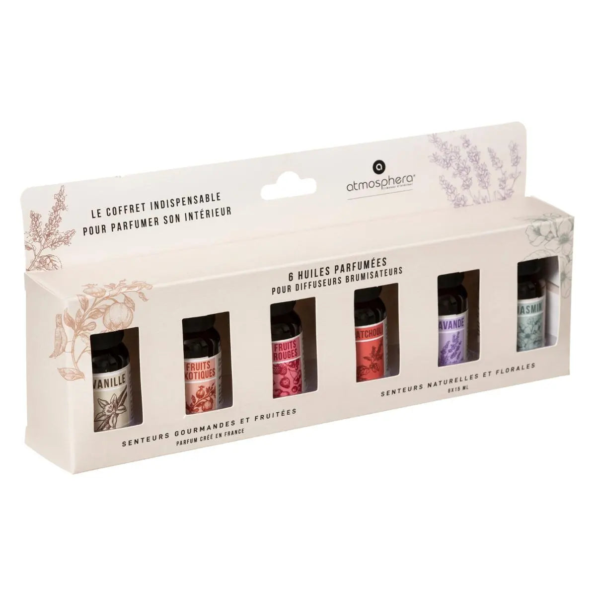 Сет ароматни масла atmosphera Kili, 15 ml, 6 бр