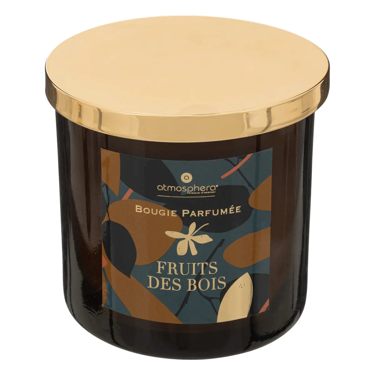 Ароматна свещ atmosphera Plum, Стъкло, 400 g