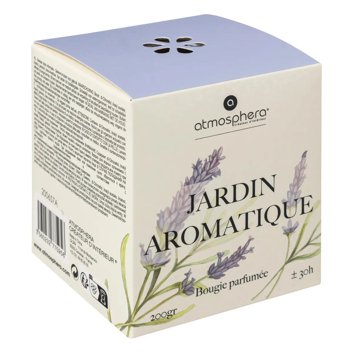 Ароматна свещ atmosphera Oudy, Стъкло, 200 g