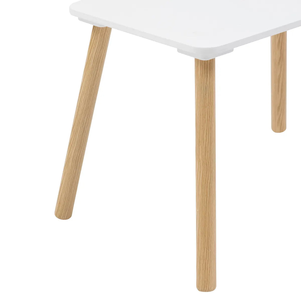 Комплект детска маса и столчета atmosphera Alex, MDF, Бор