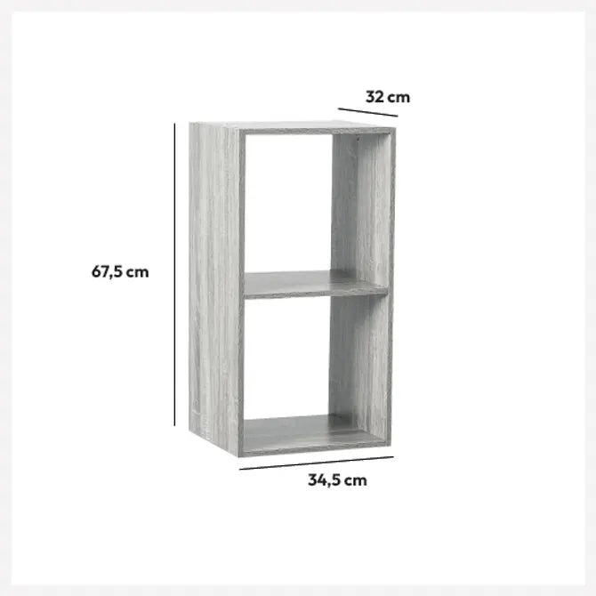 Етажерка 5five Mix'n Modul, 2 отделения, MDF, 35x32x68 cm