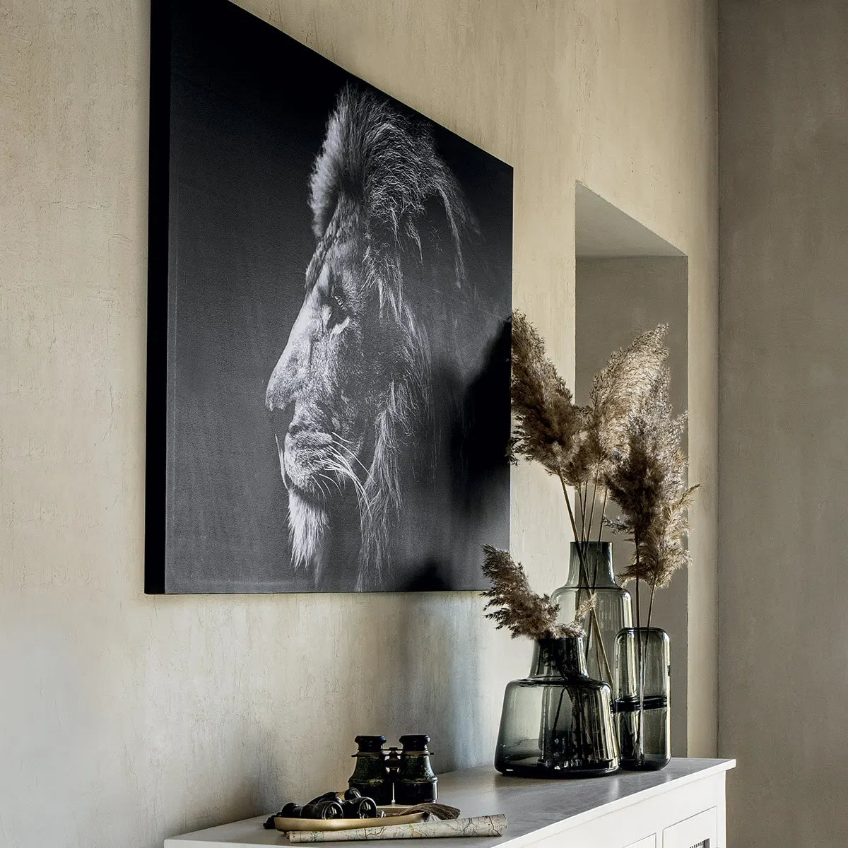 Картина atmosphera Lion, Принт на платно 78x118 см