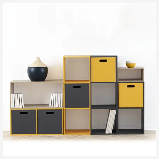 Кутия за съхранение 5five Mix & Modul Industrial, Дърво, 31x31 cm