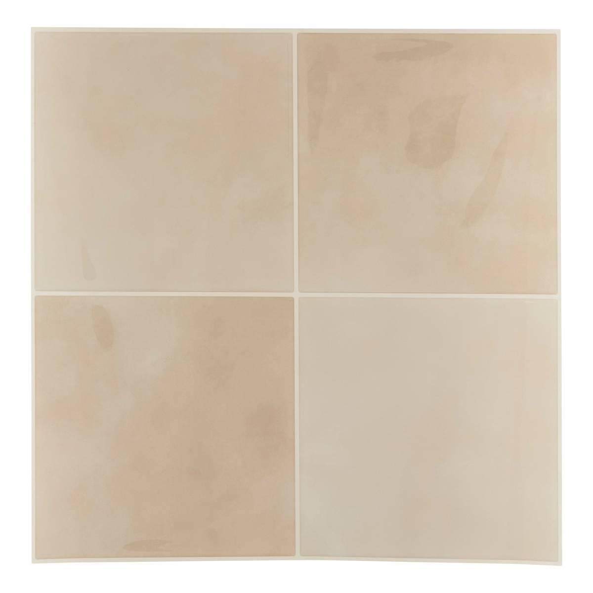 Стикери atmosphera Caro Squares, Бежов, 25×25 cm2 бр - Homesector