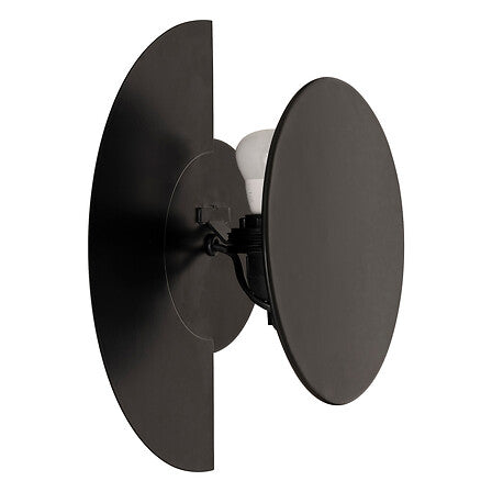 atmosphera Mysti fali lámpa, 30.5 cm, fekete