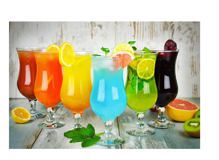 Koktélos pohár szett LAV Fiesta, 460 ml, 6 db