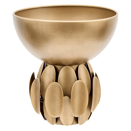 Купа Barrel atmosphera, Метал, Ø25 cm, Златист