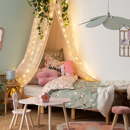 Детско столче atmosphera Flower, MDF, Розов