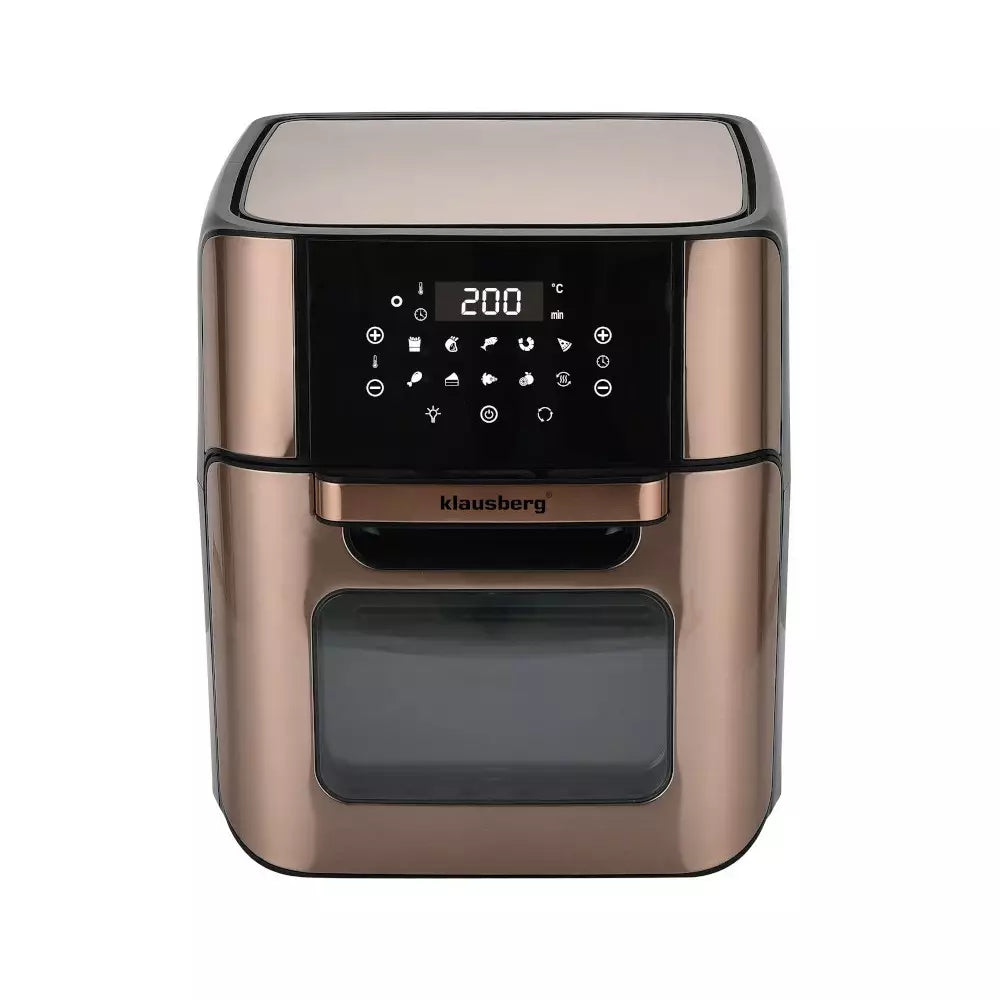 Forrólevegős fritőz Klausberg 7598, 12L