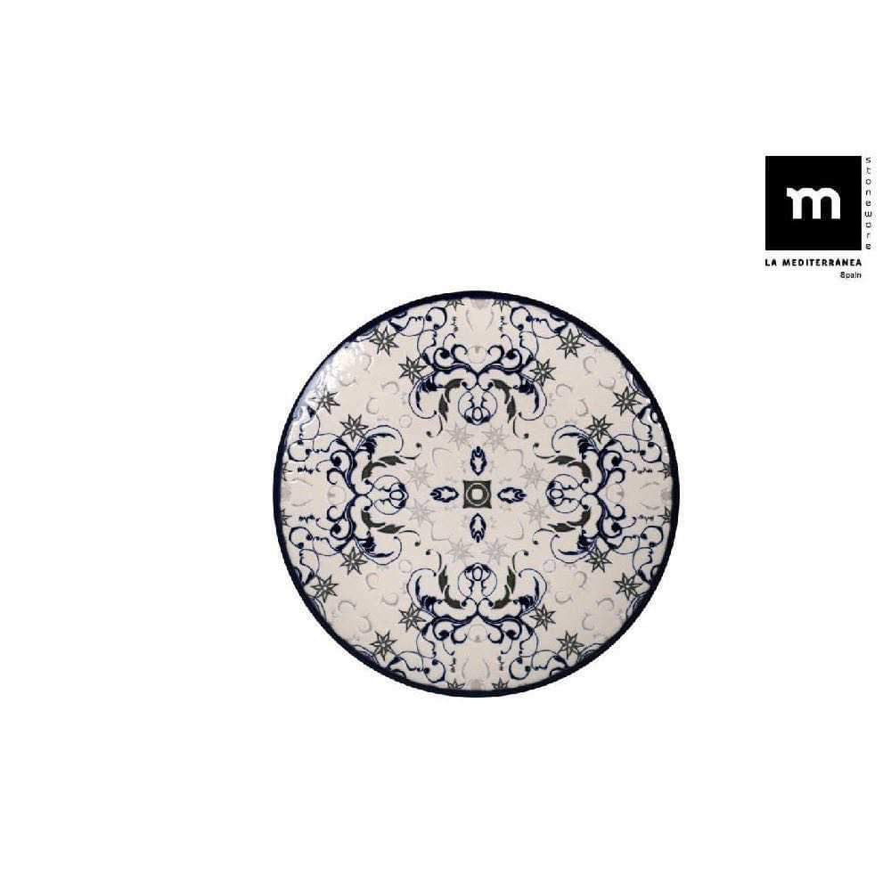 LA MEDITERRANEA Tesa deszszerttányér, 20 cm, porcelán