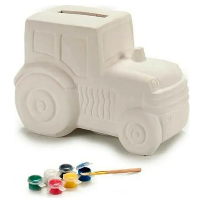 Kerámia persely PINCELLO Traktor, 4 szín