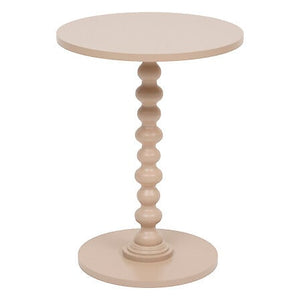 Помощна масичка atmosphera Alix, MDF, Лешник, ⌀38 cm