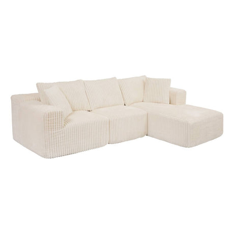 Компресиран ъглов диван atmosphera Solka, 254 cm,Кордурой