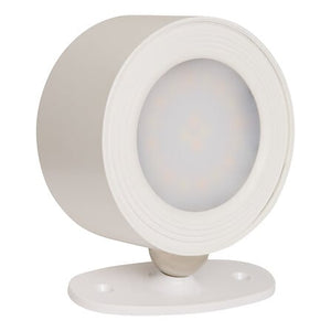 LED стенна лампа 5five, USB зареждане, 3 цвята светлина, Бяла