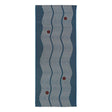 Non slip kitchen rug Nippo 75 x 200 cm blue