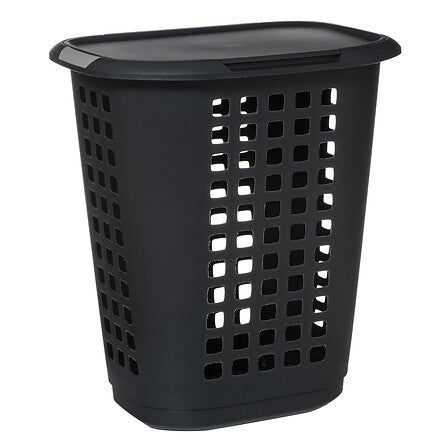 Кош за пране 5five Hugger, Полипропилен, 63L, Тъмносив
