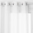 Georgette sheer curtains 140 x 240 cm white